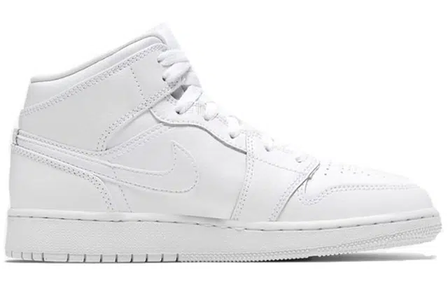 Jordan Air Jordan 1 Mid GS White