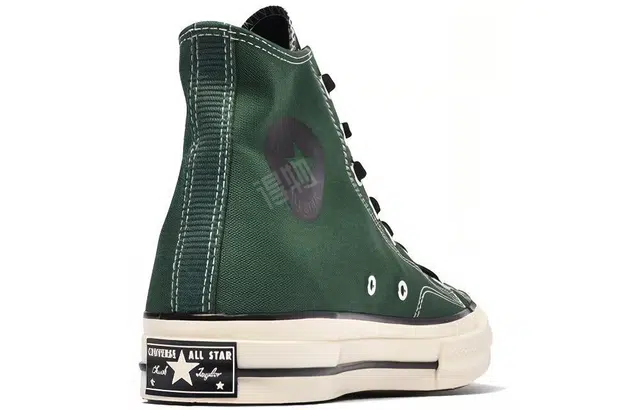 Converse 1970s Hi Fir Black Egret
