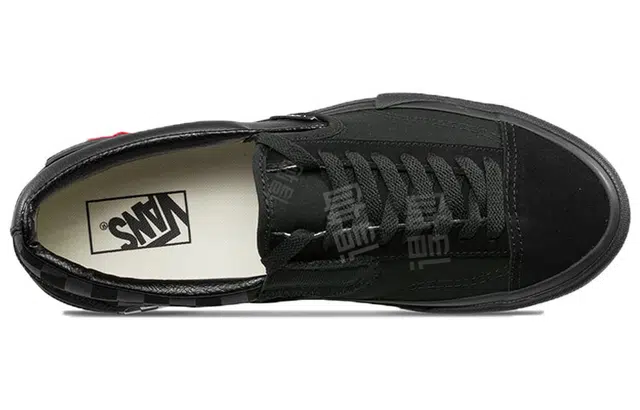 Vans slip-on CAP 'Black Checkerboard'