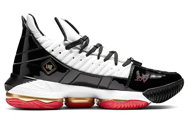 Nike Lebron 16 Low Black Gold