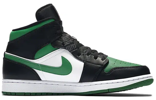 Jordan Air Jordan 1 Mid Black Green