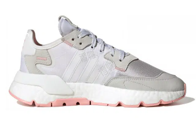 adidas Nite Jogger White Grey Pink