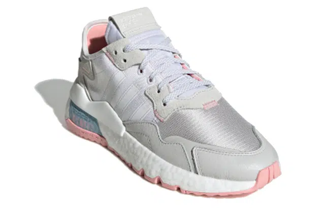 adidas Nite Jogger White Grey Pink