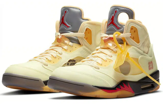 OFF-WHITE x Jordan Air Jordan 5 Retro SP "Sail"