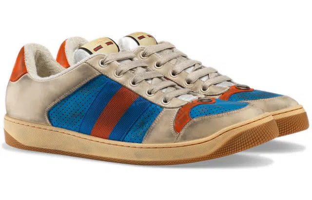 GUCCI Screener leather sneaker gg