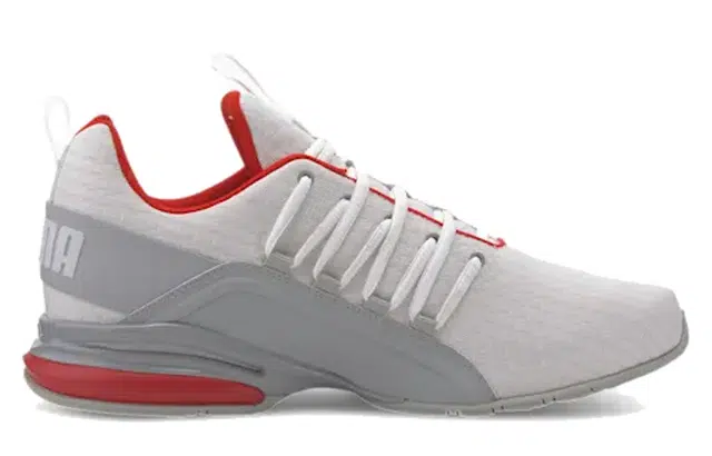 PUMA Axelion Block White Red