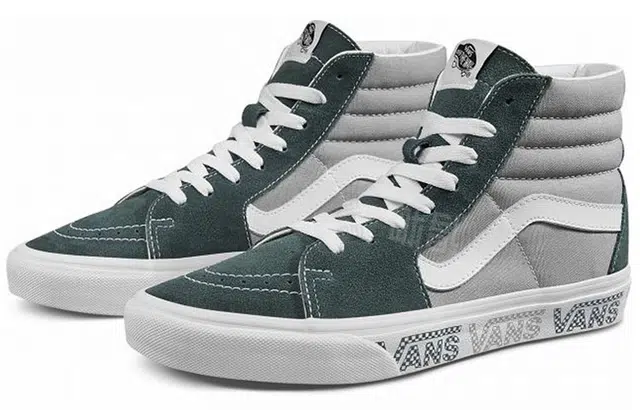 Vans SK8 Hi Grey Green