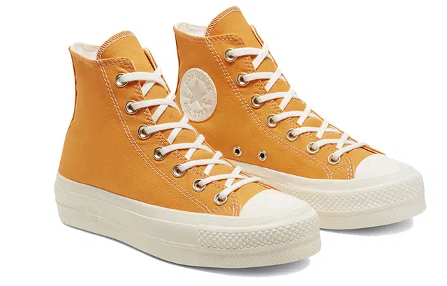 Converse Elevated Gold Platform Chuck Taylor All Star