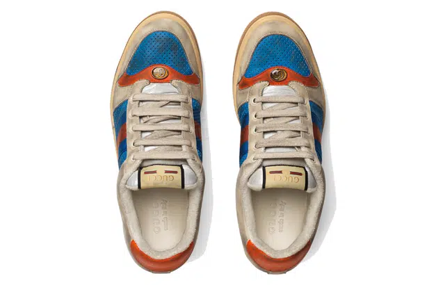 GUCCI Screener leather sneaker gg