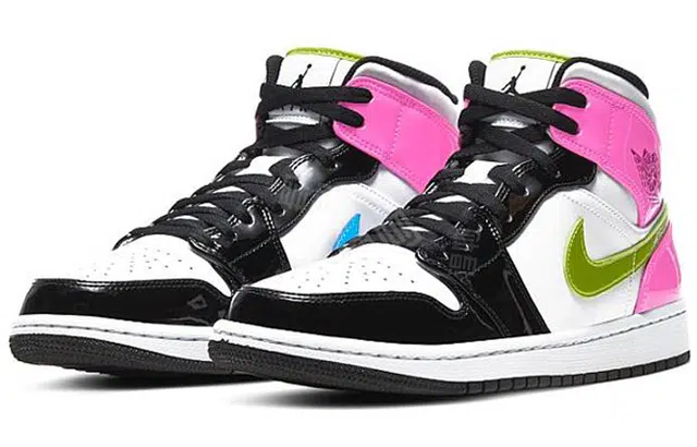 Jordan Air Jordan 1 Mid "Patent Leather"