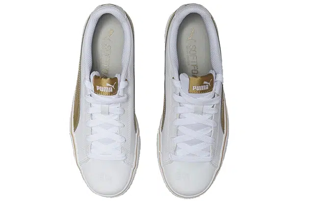 PUMA Court Point Vulc V2 White Gold