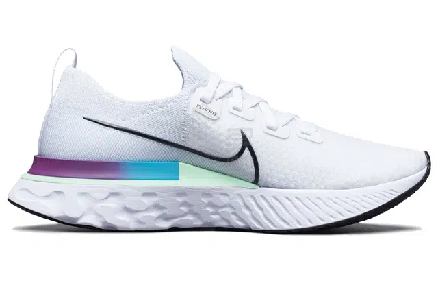Nike React Infinity Run Flyknit 1 White Blue Purple
