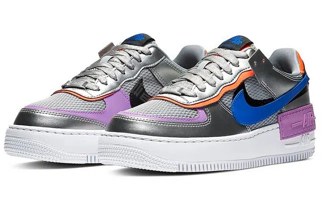 Nike Air Force 1 Shadow Metallic Silver