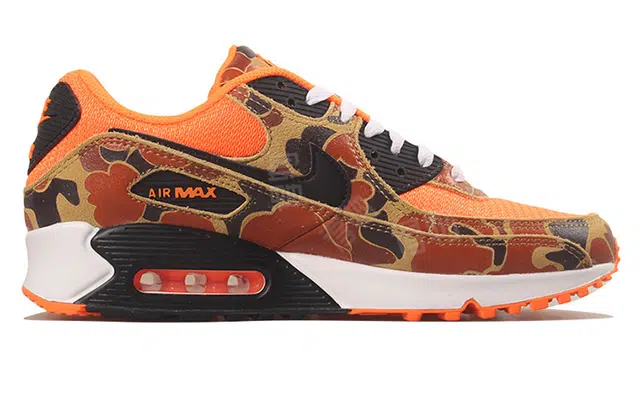 Nike Air Max 90 duck camo orange