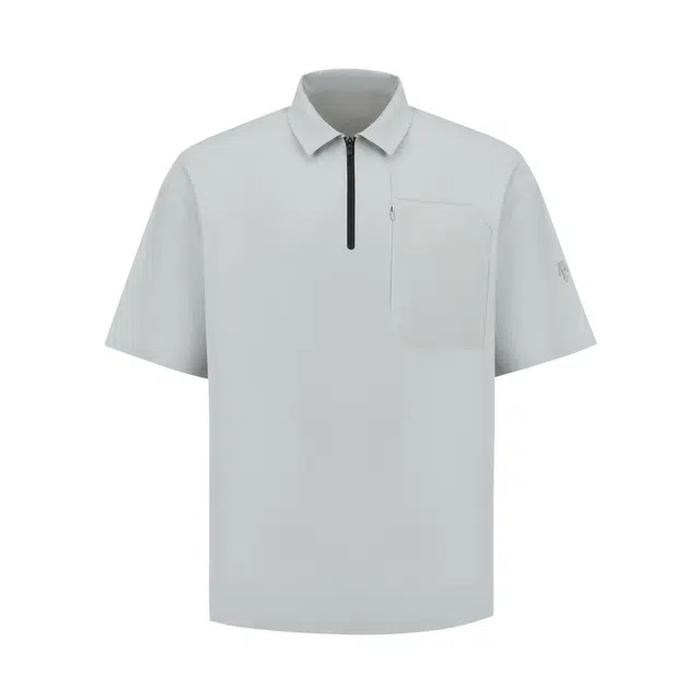 DESCENTE BLEU SS25 Polo