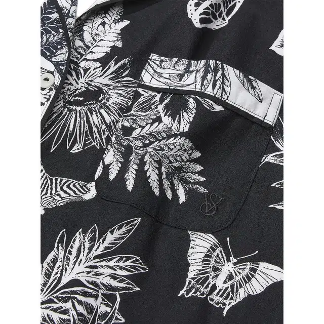 Victoria's Secret Solid color short sleeved elasticwhite
