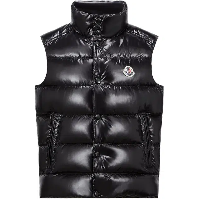 Moncler Tib Down Gilet Logo