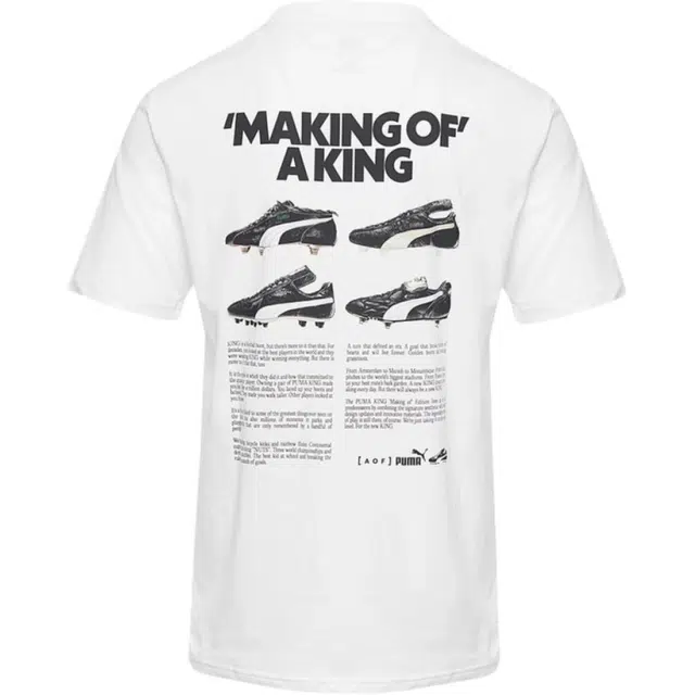 PUMA x Art of Football FW23 T-shirt White