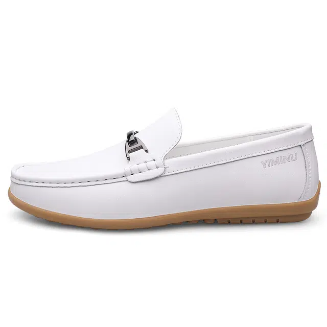 依米奴 真皮质感 经典设计 舒适脚感 轻便柔软耐折 商务正装 职场会议 防滑耐磨 日常通勤 雅痞帅气 经典复古 休闲鞋 男款