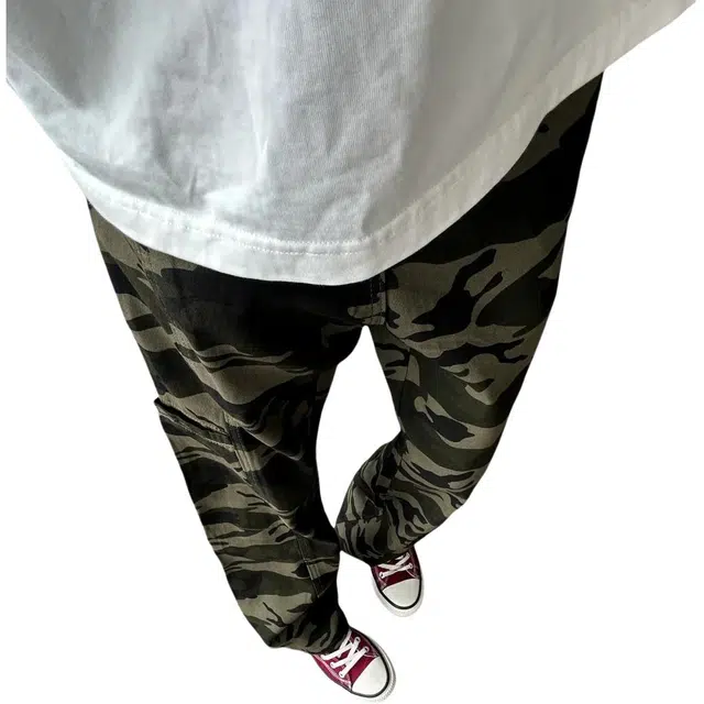 冈哉 美式复古时尚拉链装饰小众设计感个性潮流痞帅炸街宽松百搭舒适垂感直筒裤伐木裤工装牛仔裤 男女同款