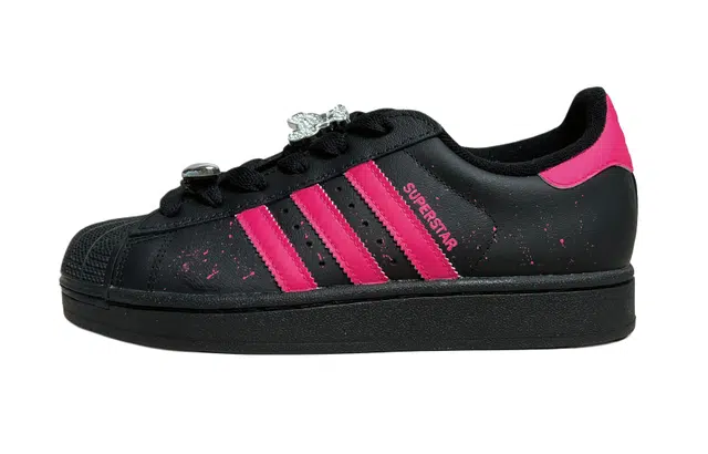 adidas Superstar 2 Black Pink