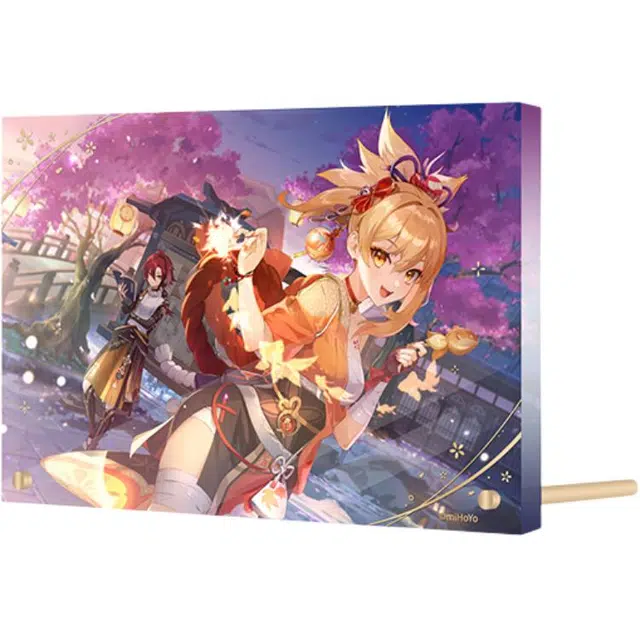 原神 八重神子 雷电将军 宵宫 阿蕾奇诺 玛薇卡 主题系列 梦间见月明 亚克力立牌