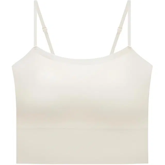 草本初色 外穿吊带背心带胸垫防走光冰丝薄款美背有型夏季文胸 女款