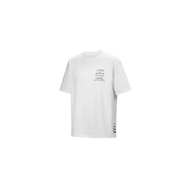 Arcteryx walk gently SS25 COTTON SALMON SKIN logoT