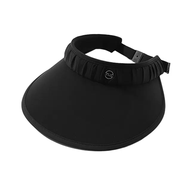 木林森 防紫外线遮脸大檐冰丝空顶帽户外骑车运动风时尚潮流百搭遮阳显脸小 棉聚酯纤维 防晒帽 男女同款情侣款