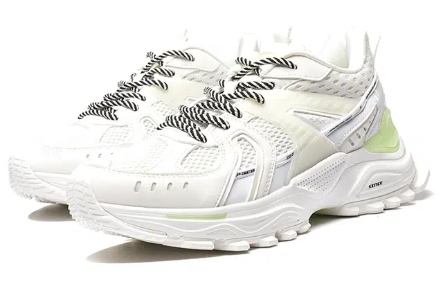 特步 山海系列 潮流老爹鞋 女款 白绿