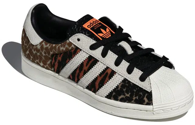 Atmos x adidas Superstar Grey Leopard