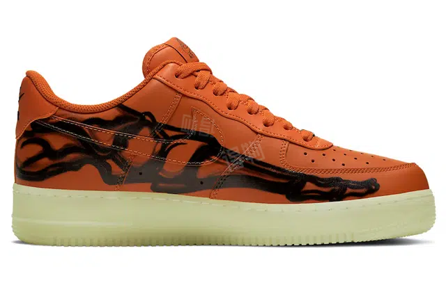 Nike Air Force 1 Low 07 Skeleton QS "Orange"