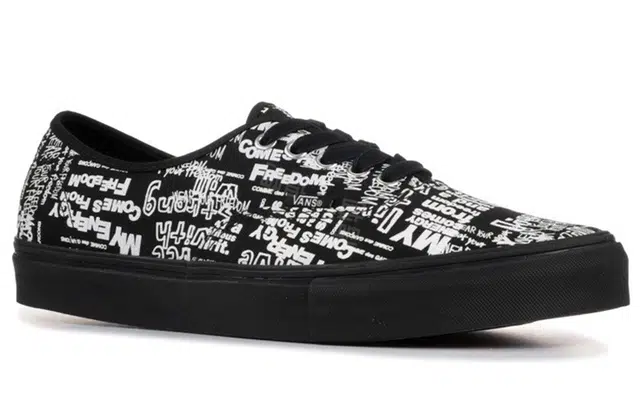 CDG x Vans Authentic LX 'Graffiti'