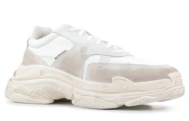 Balenciaga Triple S White Ecru
