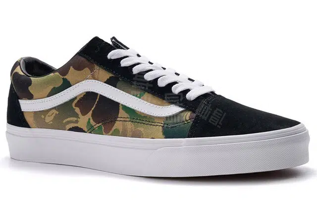 A BATHING APE x Vans Old Skool