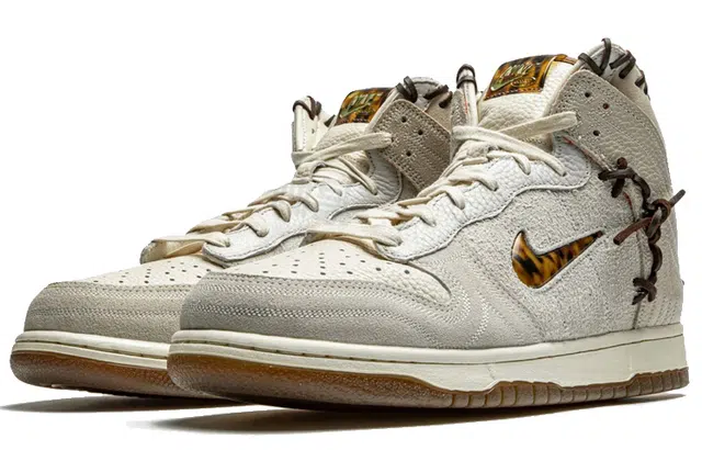 Nike Dunk High "Rainbow" Grey Brown Friends and Family