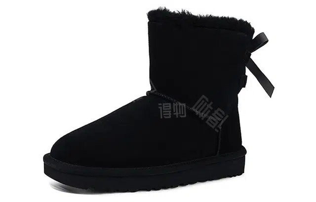 UGG Mini Continuity Bow Black