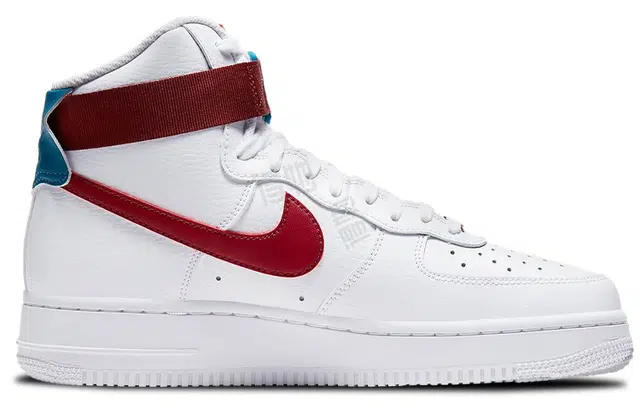Nike Air Force 1 High White Red Green