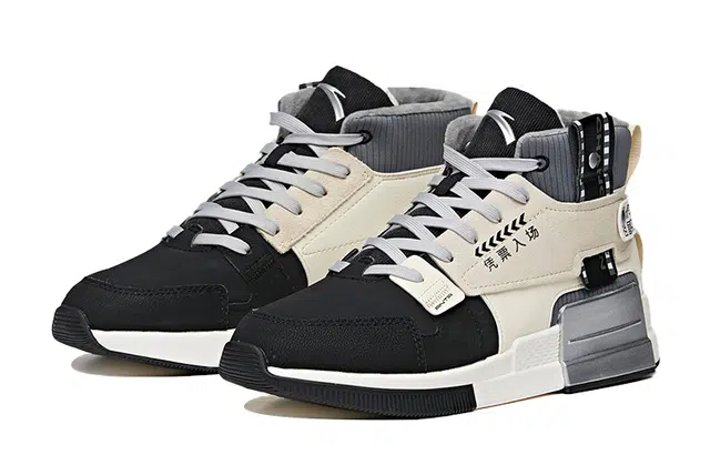 Anta Lifestyle High-Top Black White