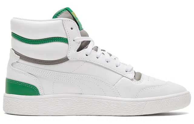 PUMA Ralph Sampson Mid White Green Grey