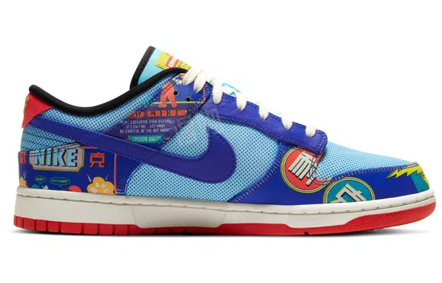 Nike Dunk Low retro og "firecracker" "cny"
