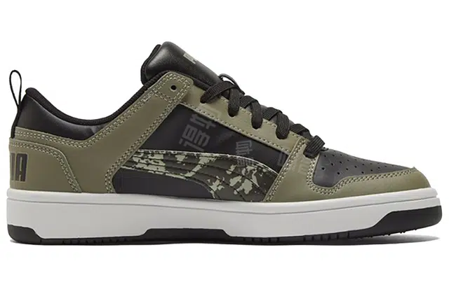 PUMA Rebound Layup Black Green White