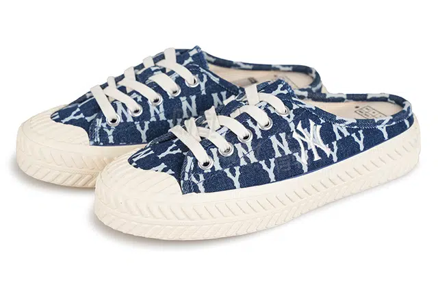 MLB Playball Mule Mono Denim