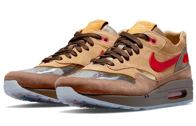 CLOT x Nike Air Max 1 "tea leaf brown" 2.0