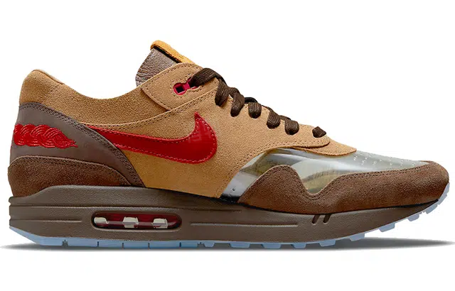 CLOT x Nike Air Max 1 "tea leaf brown" 2.0