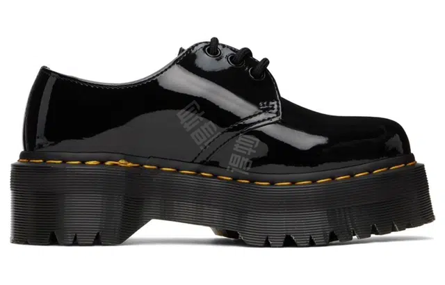 Dr. Martens 1461 Patent Leather Platform Black