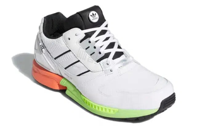 adidas ZX 8000 White Green Orange
