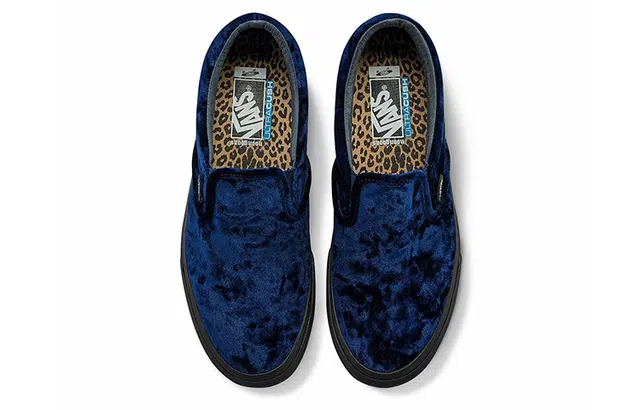 Vans Slip-On Blue Black