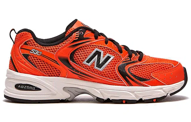 New Balance 530 Orange Black