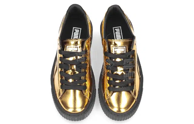 PUMA Suede Platform Metallic